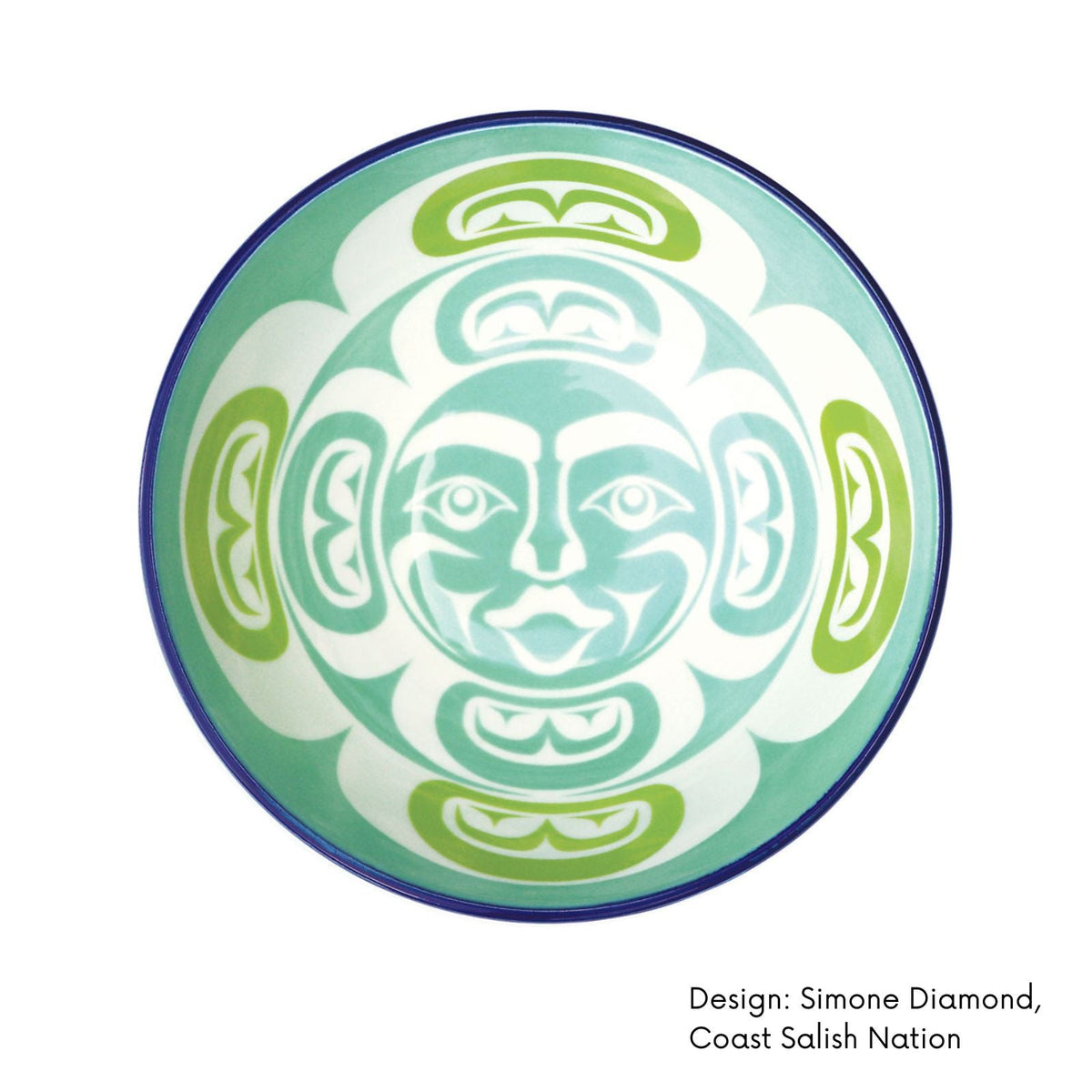 Art Bowls w/ Contemporary Indigenous Artwork (set of 2)