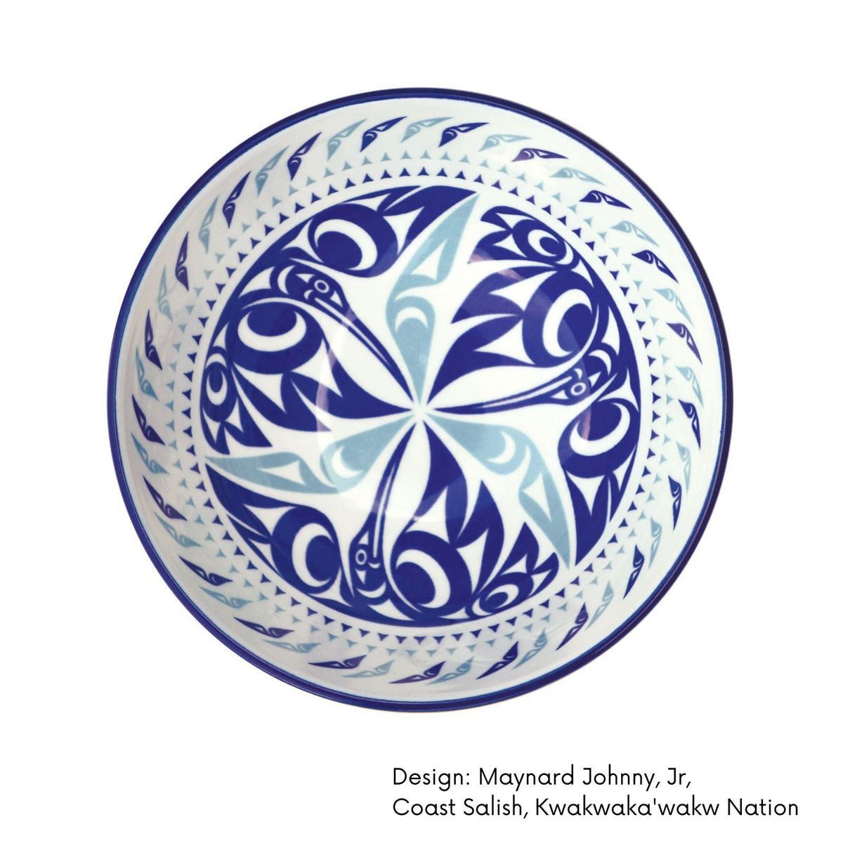 Art Bowls w/ Contemporary Indigenous Artwork (set of 2)
