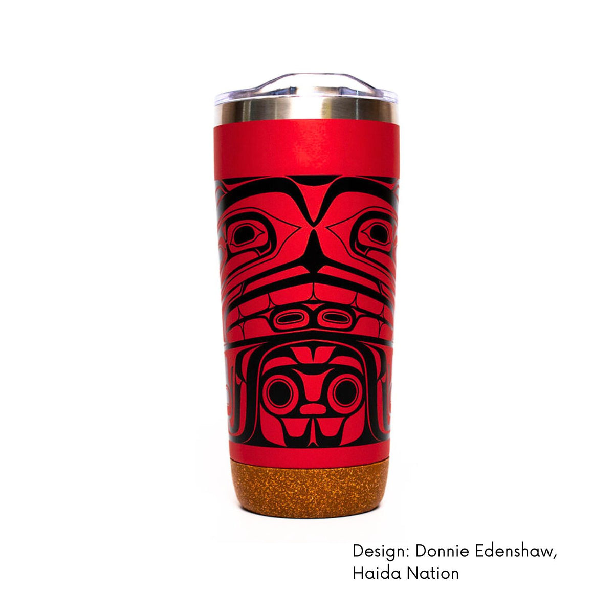 Travel Mug w/ Contemporary Indigenous Design (20 oz)
