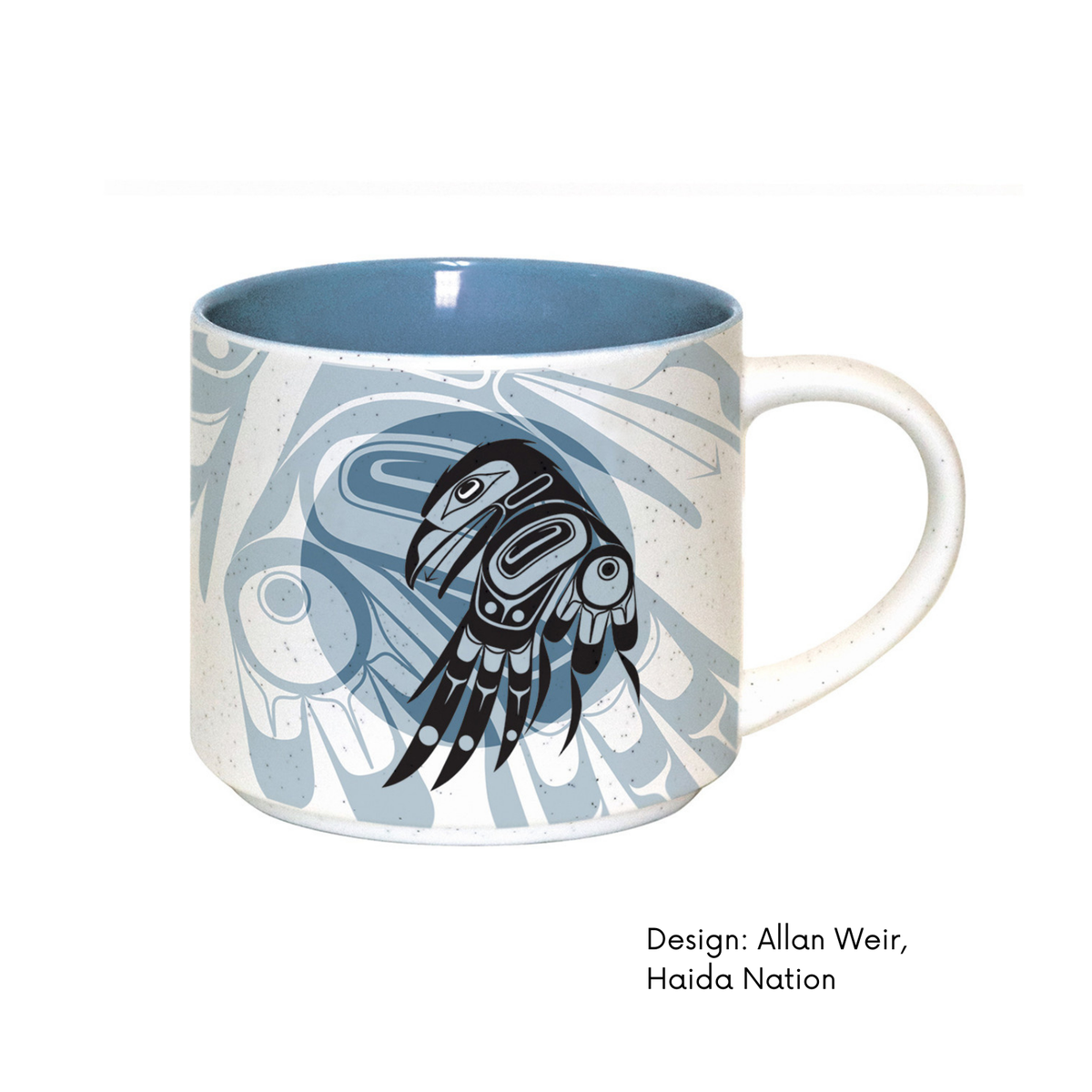 Ceramic Mugs w/ Contemporary Indigenous Design (set of 2)