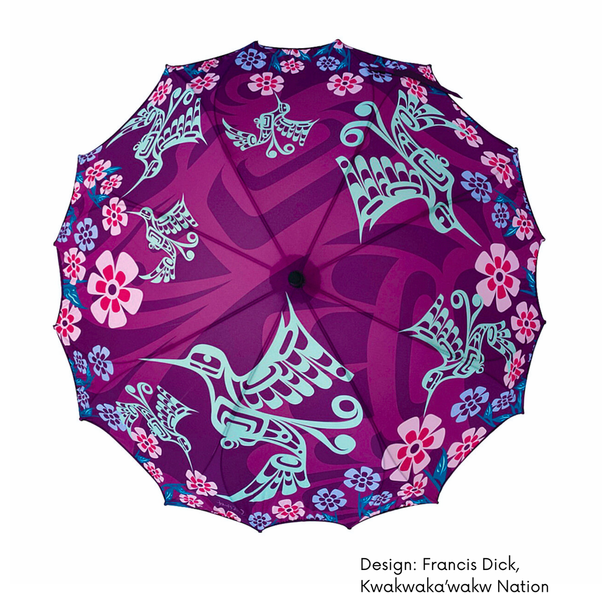 Pacific Umbrella w/ Contemporary Indigenous Design