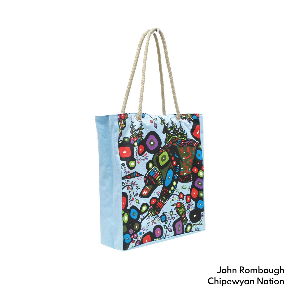Eco Tote Bag with Contemporary Indigenous Design