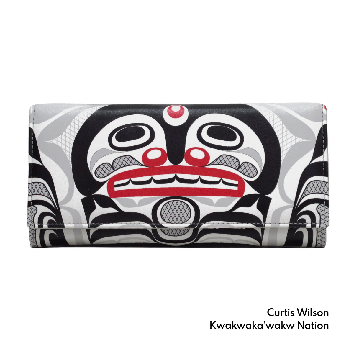 Wallet w/Contemporary Indigenous Design
