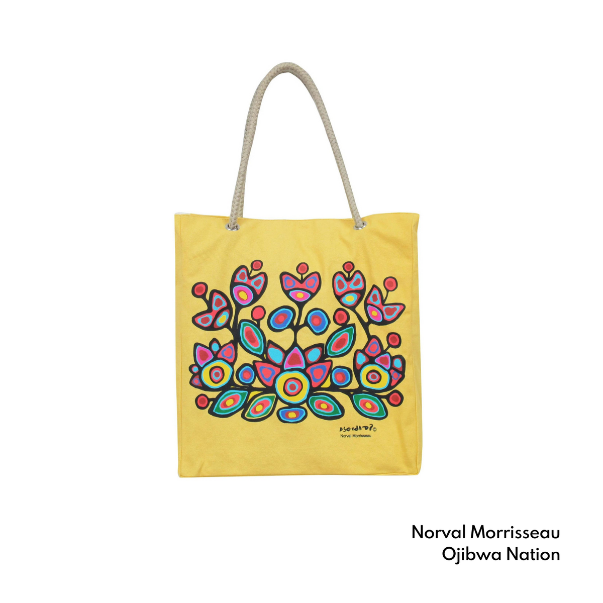 Eco Tote Bag with Contemporary Indigenous Design