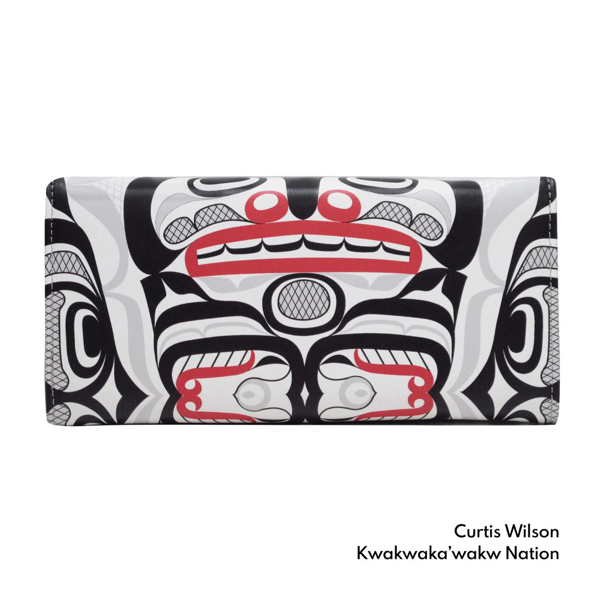Wallet w/Contemporary Indigenous Design