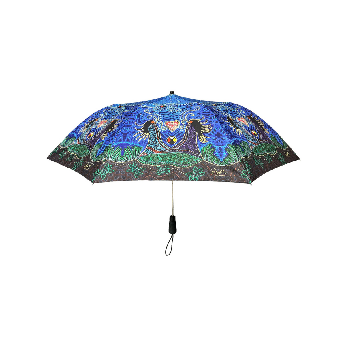 Collapsible Umbrella with Contemporary Indigenous Design