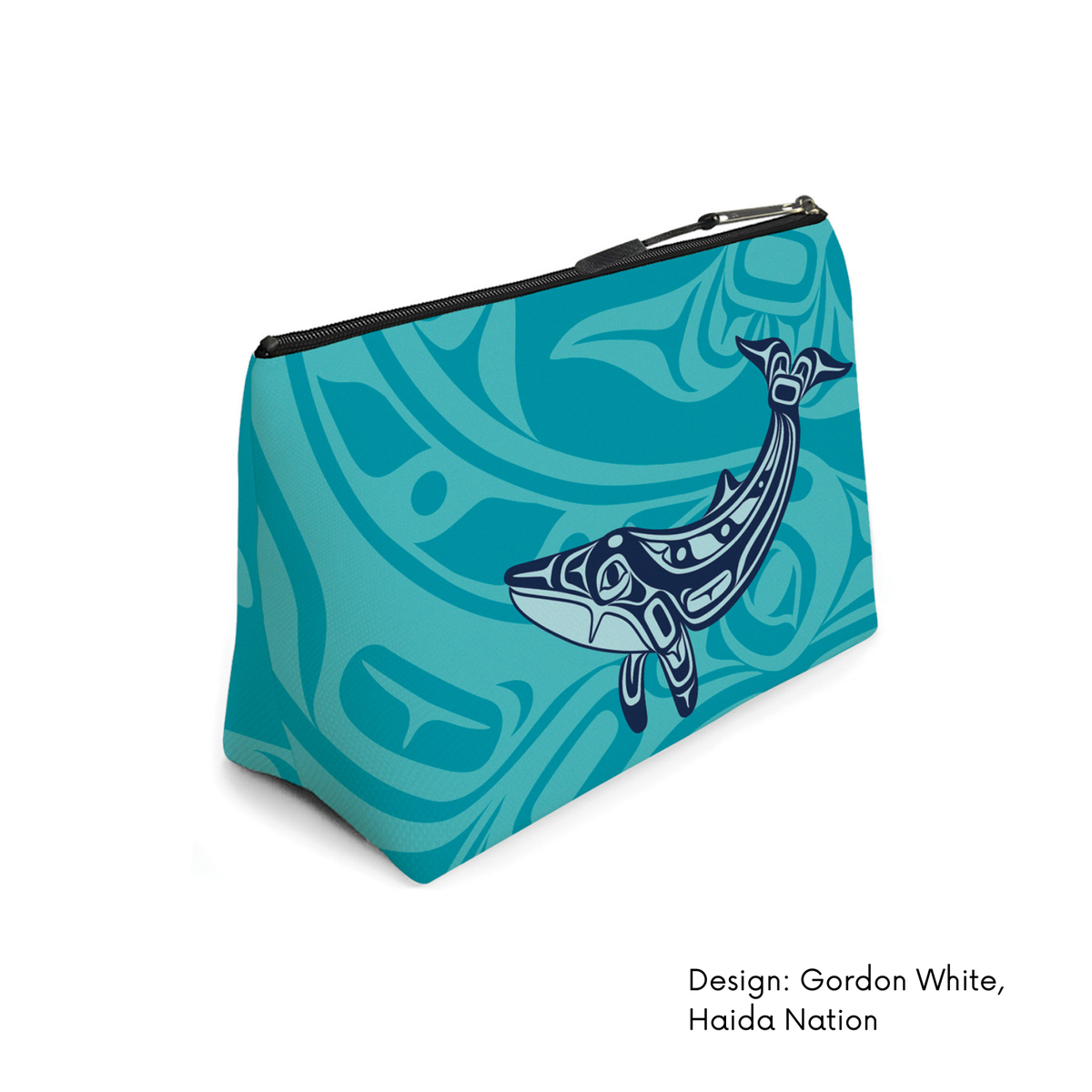 Cosmetic Bag w/ Contemporary Indigenous  Design