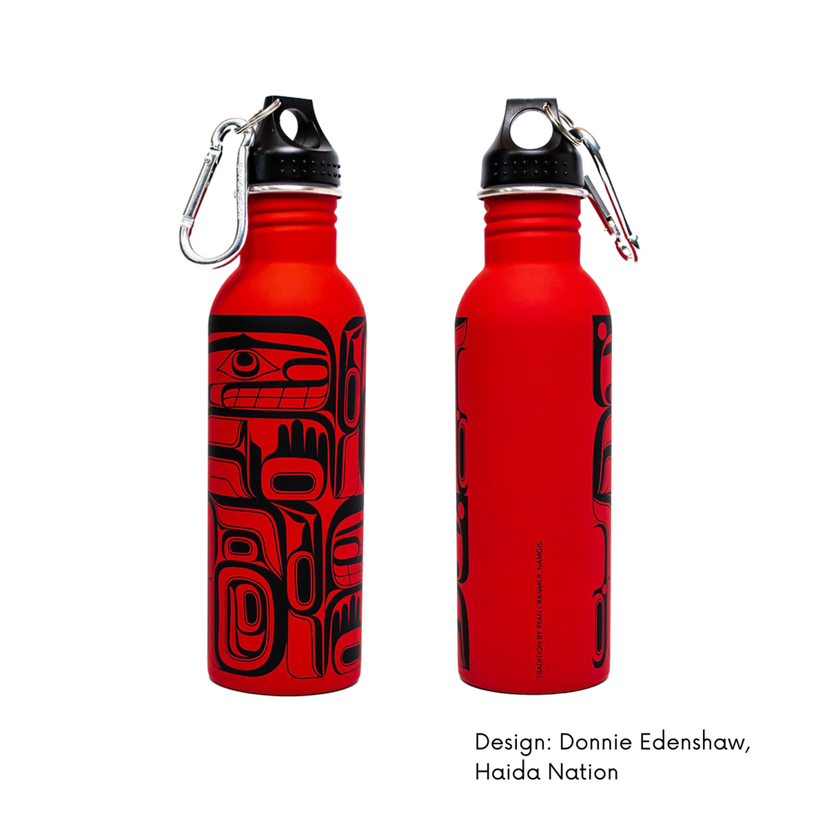 Water Bottle w/ Contemporary Indigenous Design (25 oz)