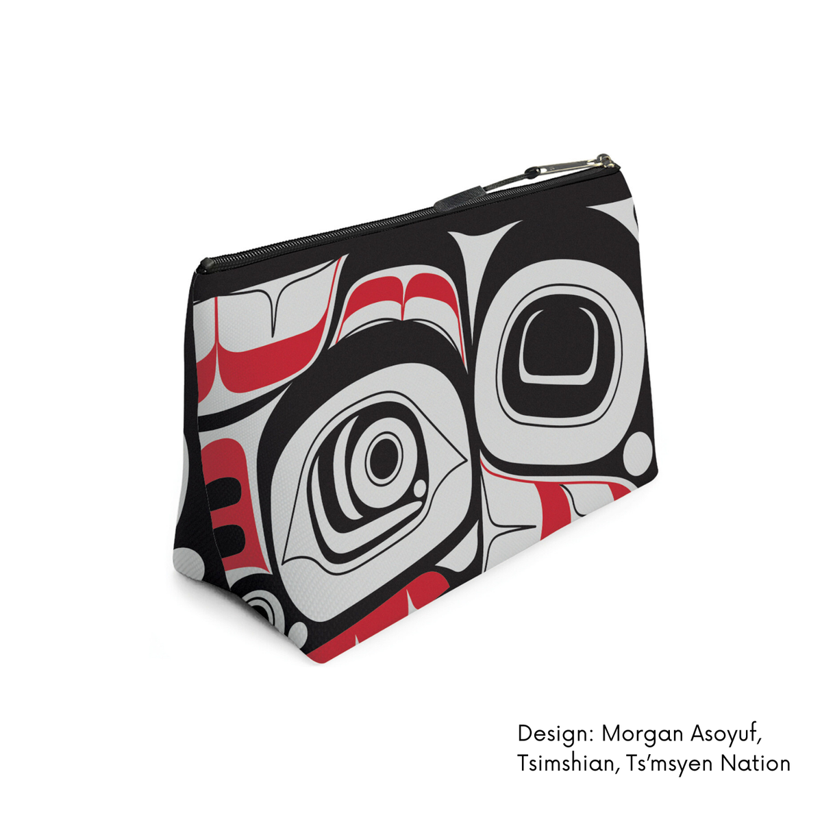 Cosmetic Bag w/ Contemporary Indigenous  Design