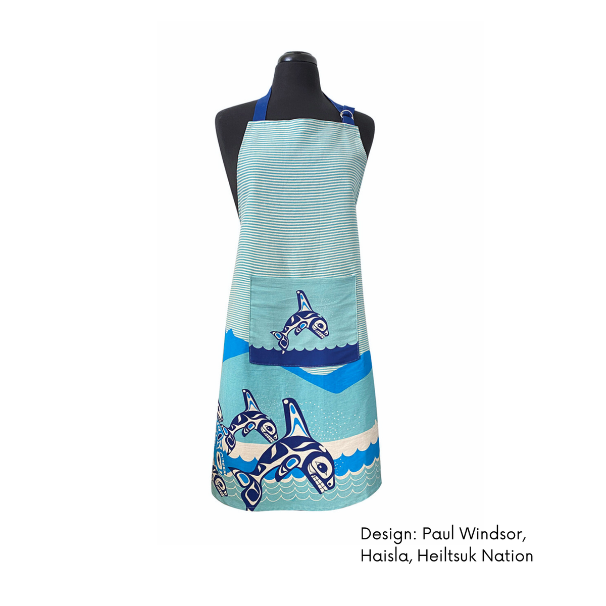 Apron w/ Contemporary Indigenous Design