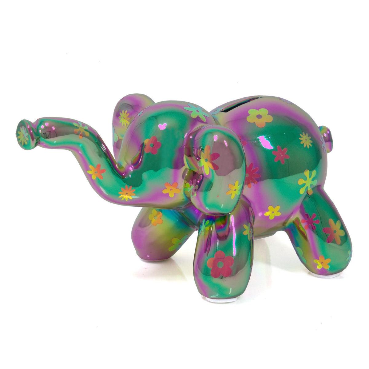 Baby Elephant Balloon Piggy Bank w/ Decorations