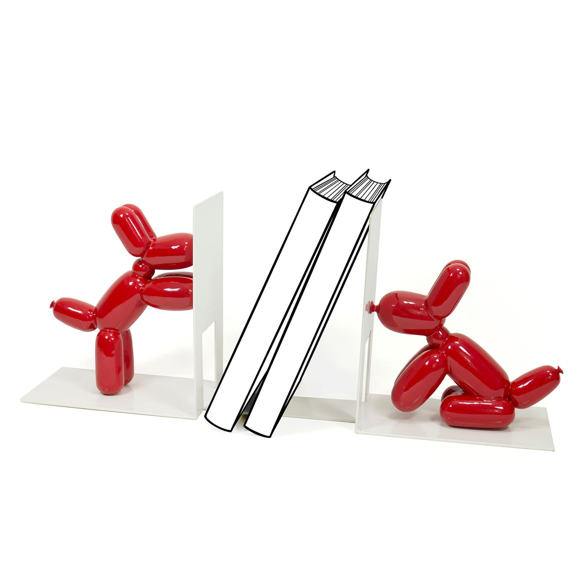 Balloon Doggy Bookends (set of 2)